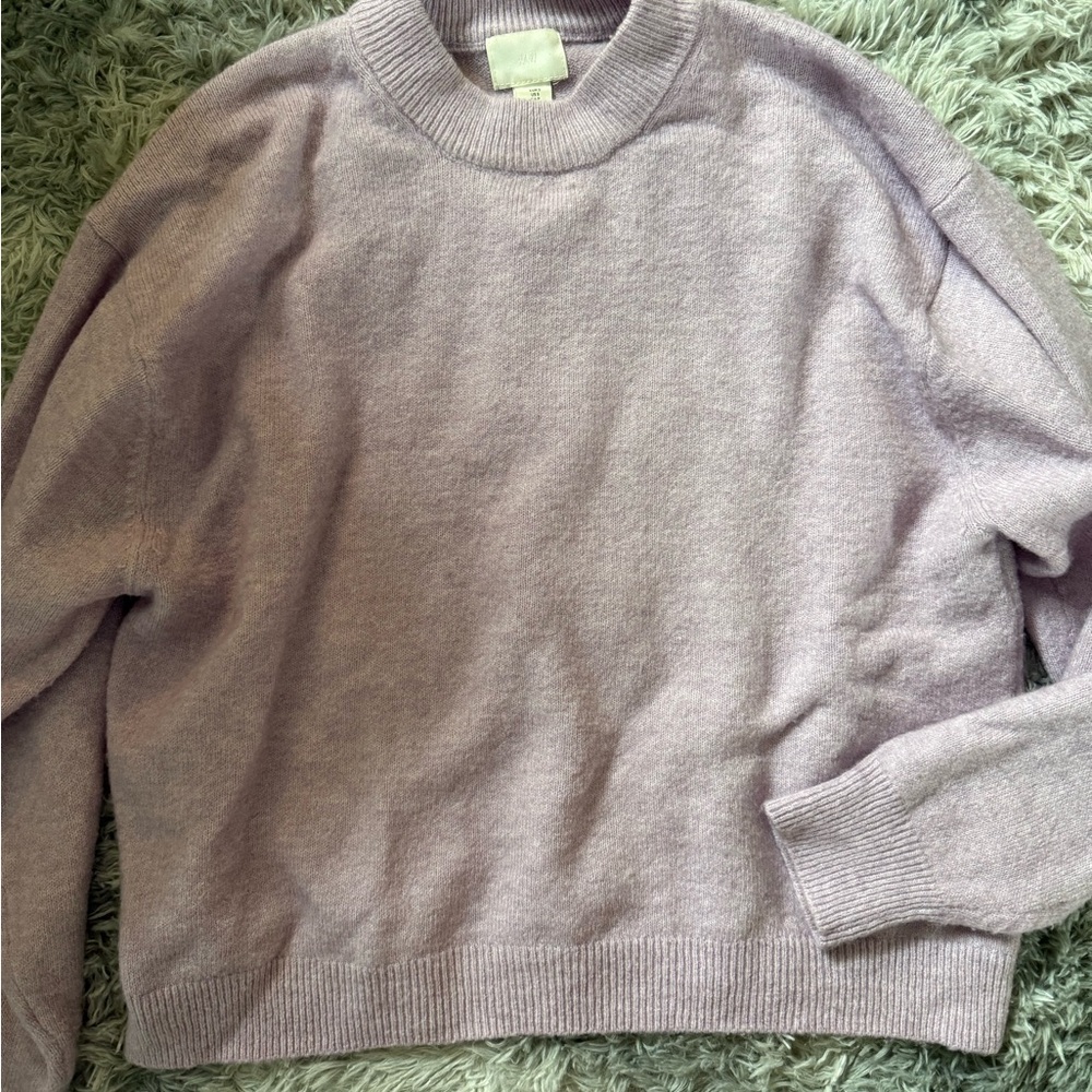 H&M Soft Lilac Sweater